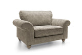 Ingrid Love Seat - Taupe