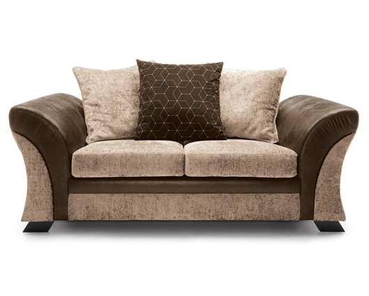 Farrow 2 Seater - Brown & Beige