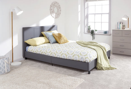 150cm Bed in a Box Grey