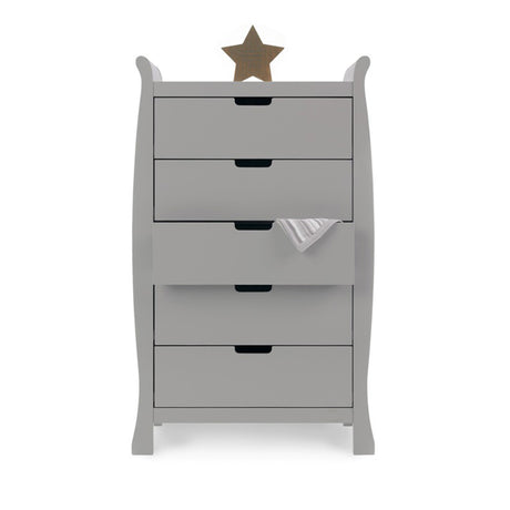 Stamford Tall Chest Of Drawers-Warm Grey