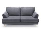 Harper 3 Seater - Dark Grey