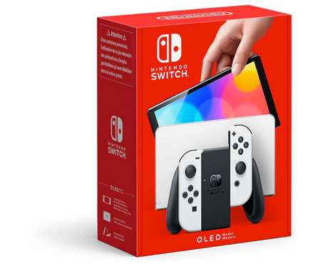 Nintendo Switch OLED MODEL White Console