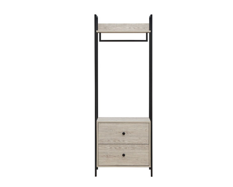 Zahra Open Wardrobe with 2 Drawers