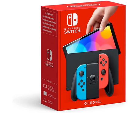 Nintendo Switch OLED MODEL Neon Red/Blue Console