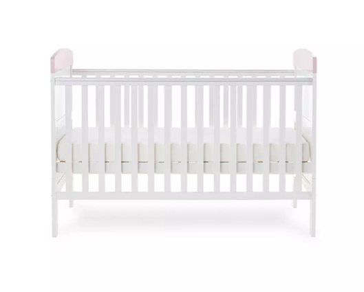Grace Inspired Cot Bed-Me & Mini Elephants Pink