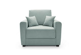 Olly Single Sofa Bed - Pistachio Green