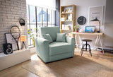 Olly Single Sofa Bed - Pistachio Green