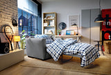 Olly Single Sofa Bed - Cool Grey