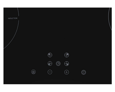 SIA INDH60BL 60cm 4 Zone Touch Control Electric Induction Hob Black 